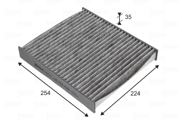 Filter, interior air - 715727 VALEO